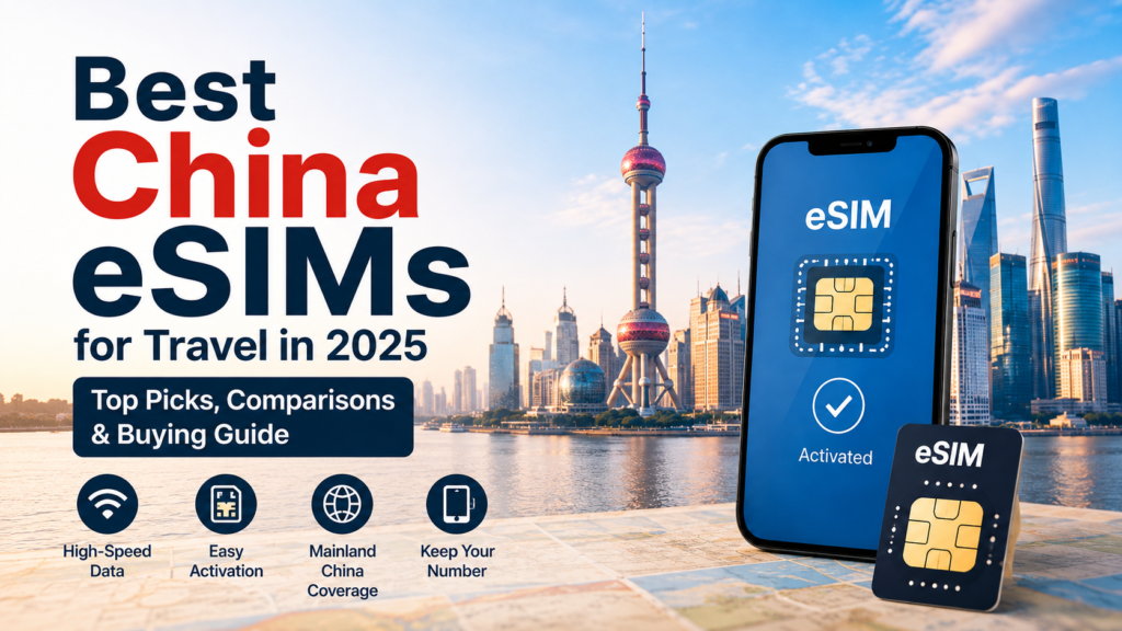 Best China eSIM for Travelers (2026): 6 Providers Compared