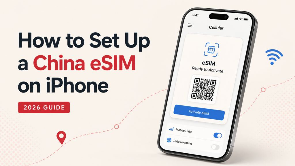 How to set up a China eSIM on an iPhone